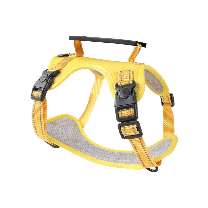 Reflective Dog Harness with Leash, No-Pull Vest Harness for Dogs, Adjustable Dog Vest with Handle, Walking Training Pet Harness