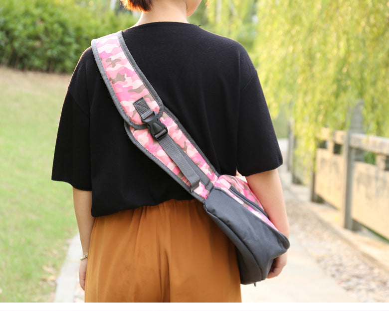 Lightweight Single Shoulder Pet Sling Bag - Stylish Durable Oxford Fabric Carrier