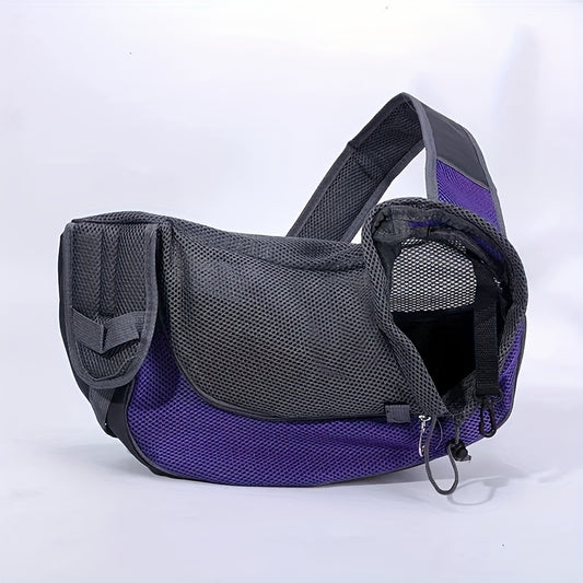 Portable Oxford Fabric Pet Carrier for Cats and Puppies (Size L)