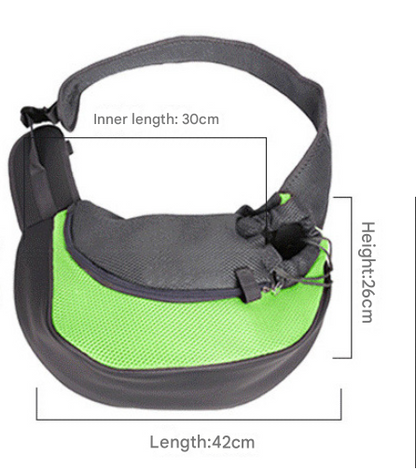Portable Oxford Fabric Pet Carrier for Cats and Puppies (Size L)