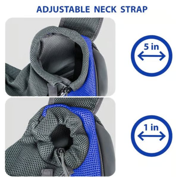 Portable Oxford Fabric Pet Carrier for Cats and Puppies (Size L)